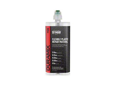 Duramix Flexible Plastic Repair Material; 7-Ounce