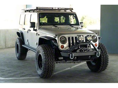 DV8 Offroad 07-18 Jeep Wrangler JK Slim Fender Flares - FDJK-07