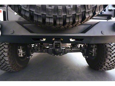 DV8 Offroad 07-21 Jeep Wrangler JK/JL Bolt-On Hitch w/o Lights - AHJP-02