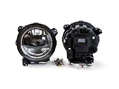 DV8 Offroad 18-22 Jeep Gladiator Wrangler LED Projector Headlights - HLCJL-02