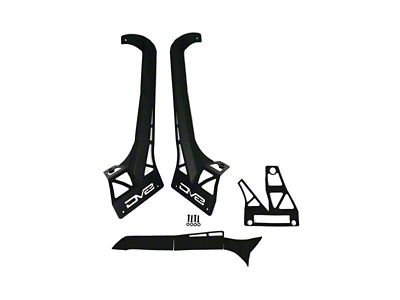 DV8 Offroad 20-22 Jeep JL 392 & JT Mojave A-Pillar - LBJL-07