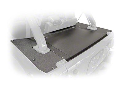 DV8 Offroad 2018+ Jeep Wrangler JL 4 Door Rear Storage - JLRS-01