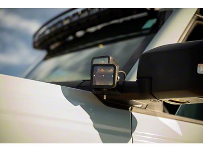 DV8 Offroad 2021 Ford Bronco A Pillar Dual Light Pod - LBBR-08