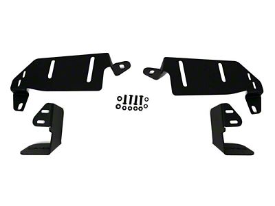 DV8 Offroad 21-22 Ford Bronco Factory Bumper Pocket Light Mount - LBBR-05