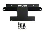 DV8 Offroad 21-22 Ford Bronco Factory Front Bumper Licence Relocation - LPBR-01