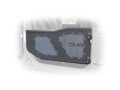 DV8 Offroad Aluminum Mesh Inserts For Front JK Rock Doors - RDSTTB-FMS