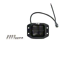 DV8 Offroad 3-Inch Elite Series LED Flush Mount Pod Light; Flood Beam (Universal; Some Adaptation May Be Required)