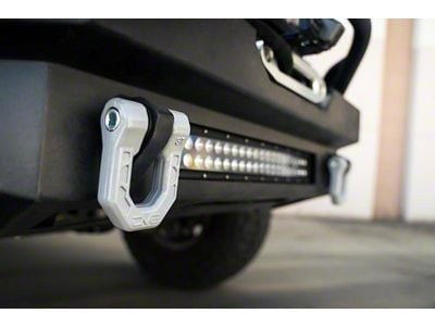 DV8 Offroad Elite Series D-Ring Shackles - Pair Gray - UNSK-01GR