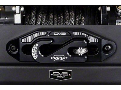 DV8 Offroad Pocket Fairlead For Synthetic Rope Winches - WBPF-01