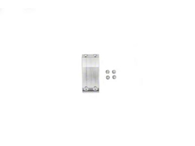 DV8 Offroad Xtract Hitch Skid Replacement Pads; Aluminum