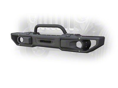 DV8 Offroad 2018+ Jeep JL/Gladiator Winch Ready Front Bumper - FBJL-10