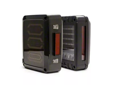 DV8 Offroad 07-18 Jeep Wrangler JK Horizontal LED Tail Light - TLJK-01