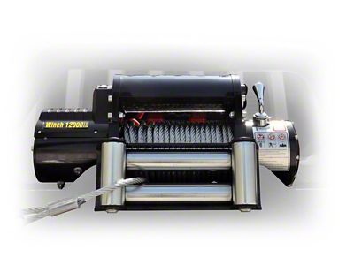 DV8 Offroad 12000 LB Winch w/ Steel Cable & Wireless - WB12SC