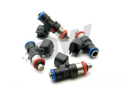 DeatschWerks Bosch EV14 Universal 40mm Compact 50lb/hr Injectors Set of - 16U-00-0050-4