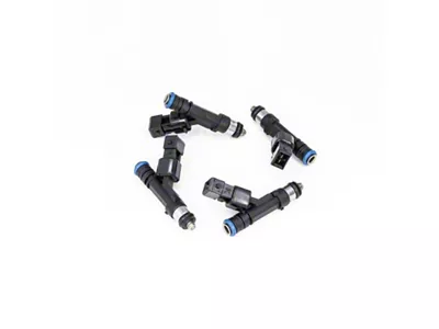 DeatschWerks 85-98 Volvo 240/740/940 Red Block 650cc Injectors - Set - 18U-09-0650-4