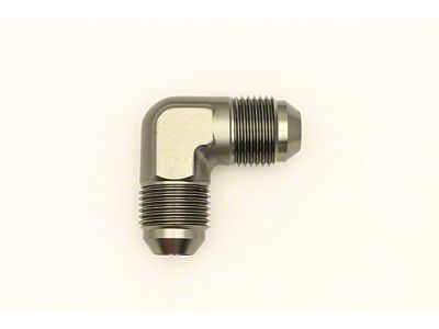 DeatschWerks 8AN Male Flare To 8AN Male Flare 90-Degree Coupler - 6-02-0208