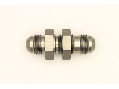 DeatschWerks 8AN Male Flare To 8AN Male Flare Bulkhead Adapter - 6-02-0709