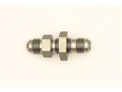 DeatschWerks 6AN Male Flare To 6AN Male Flare Bulkhead Adapter - 6-02-0708