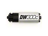 DeatschWerks 340lph DW300C Compact Fuel Pump w/ Mounting Clips - 9-309