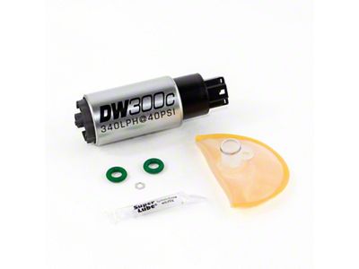 DeatschWerks 340lph DW300C Compact Fuel Pump w/ 06-11 Civic Set - 9-307-1008