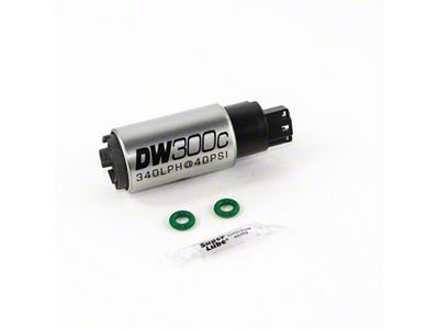 DeatschWerks 340lph DW300C Compact Fuel Pump w/ 02-06 RSX Set - 9-307-1009