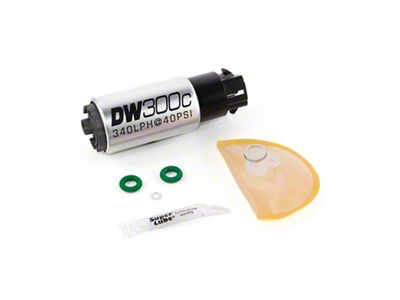 DeatschWerks 340lph DW300C Compact Fuel Pump w/ 08-14 WRX/ 08-15 - 9-309-1008