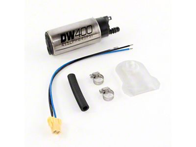 DeatschWerks 415LPH 400 In-Tank Fuel Pump w/ 9-1041 Install Kit - 9-401-1041