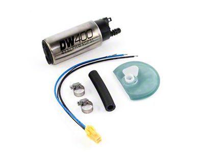 DeatschWerks 415LPH 400 In-Tank Fuel Pump w/ 9-1045 Install Kit - 9-401-1045