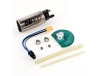 DeatschWerks 415LPH 400 In-Tank Fuel Pump w/ 9-1046 Install Kit - 9-401-1046