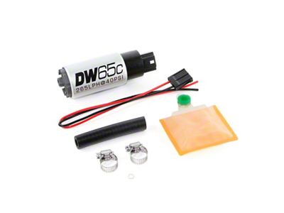 DeatschWerks 265 LPH DW65C Series Compact Fuel Pump w/o Mounting - 9-651-1000