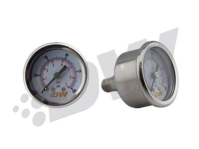 DeatschWerks 0-100 PSI 1/8in NPT Mechanical Fuel Pressure Gauge - 6-01-G