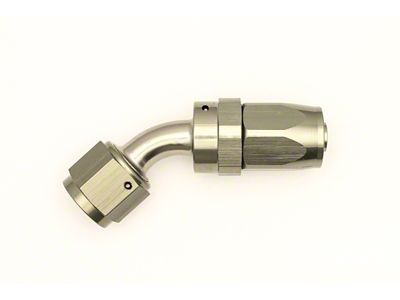 DeatschWerks 8AN Female Swivel 45-Degree Hose End CPE - 6-02-0806