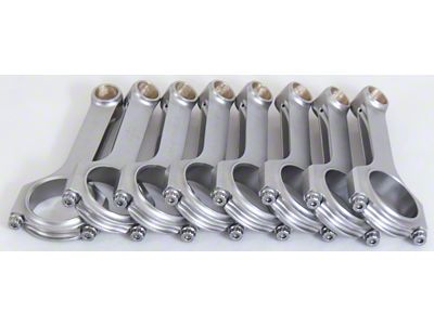 Eagle 6.125in Lightweight ESP H-Beam Connecting Rods Set of 8 - CRS6125BLW