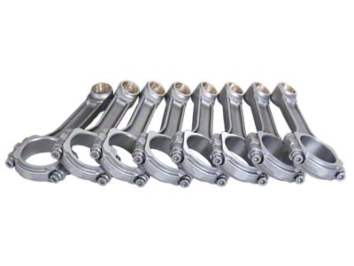 Eagle 6.000in 5140 Steel I-Beam Connecting Rods Set of - SIR6000SBLW