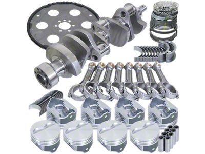 Eagle SBC 1pc Seal 383ci Balanced Rotating Assembly Kit