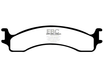 EBC Brakes Extra Duty Brake Pad Sets Fronts Only - ED91307