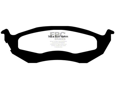 EBC Brakes Ultimax2 Brake Pad Sets Rears Only - UD896