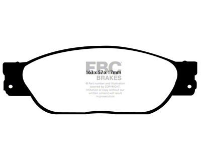 EBC Brakes Redstuff Brake Pad Sets Fronts Only - DP31220C