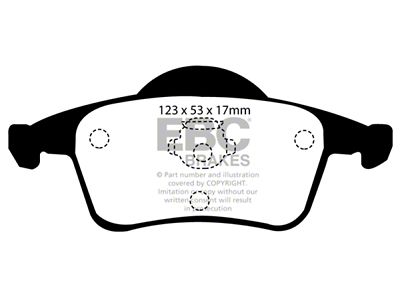 EBC Brakes Greenstuff Brake Pad Sets Rears Only - DP21231