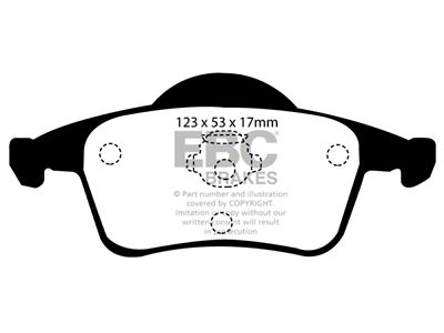 EBC Brakes Ultimax2 Brake Pad Sets Rears Only - UD795