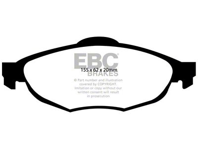 EBC Brakes Ultimax2 Brake Pad Sets Fronts Only - UD869