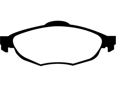 EBC Brakes 01-06 Chrysler Sebring Sedan 2.4 Yellowstuff Front Brake Pads