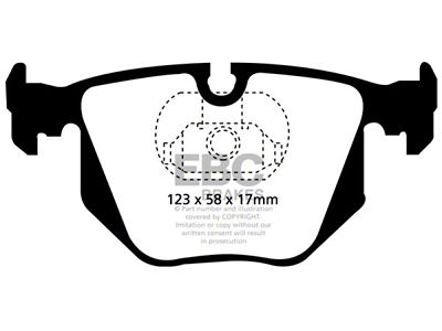 EBC Brakes Redstuff Brake Pad Sets Rears Only - DP31118C