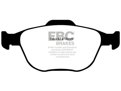 EBC Brakes Redstuff Brake Pad Sets Fronts Only - DP31641C