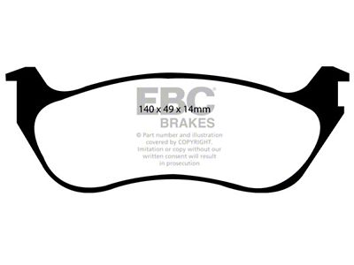 EBC Brakes Greenstuff Brake Pad Sets Rears Only - DP61631