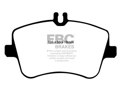 EBC Brakes Yellowstuff Brake Pad Sets Fronts Only - DP41365R