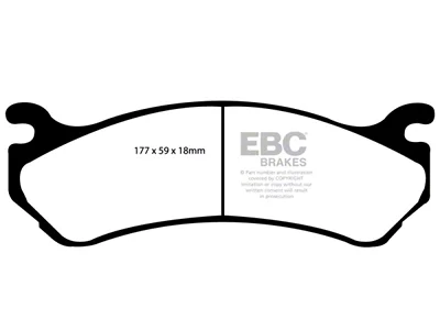 EBC Brakes Ultimax2 Brake Pad Sets Front & Rear - UD785