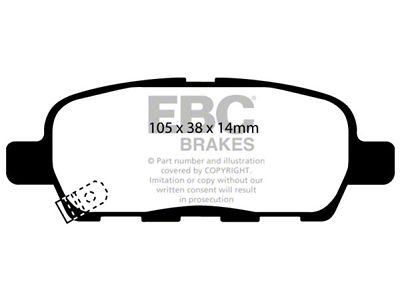 EBC Brakes Redstuff Brake Pad Sets Rears Only - DP31666C