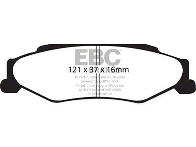 EBC Brakes Bluestuff Brake Pad Sets Rears Only - DP51160NDX
