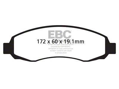 EBC Brakes Ultimax2 Brake Pad Sets Fronts Only - UD962